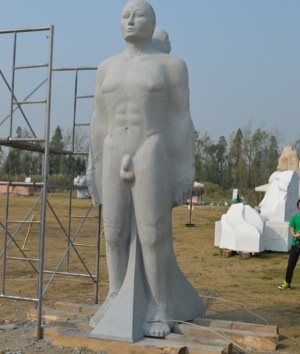 Michael Binkley Changsha international sculpture festival 2014