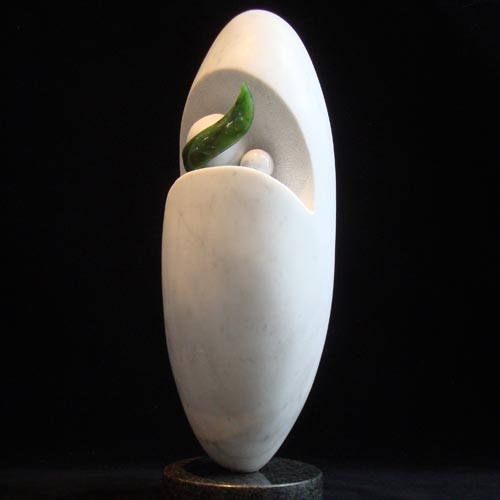 michael binkley sculptor stone sculpture artist abstract marble nephrite jade statue vancouver canada