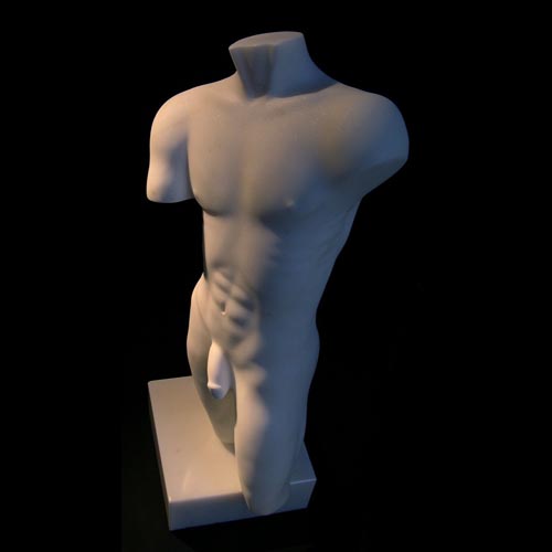 michael binkley sculptor stone sculpture artist male nude torso marble statue vancouver canada