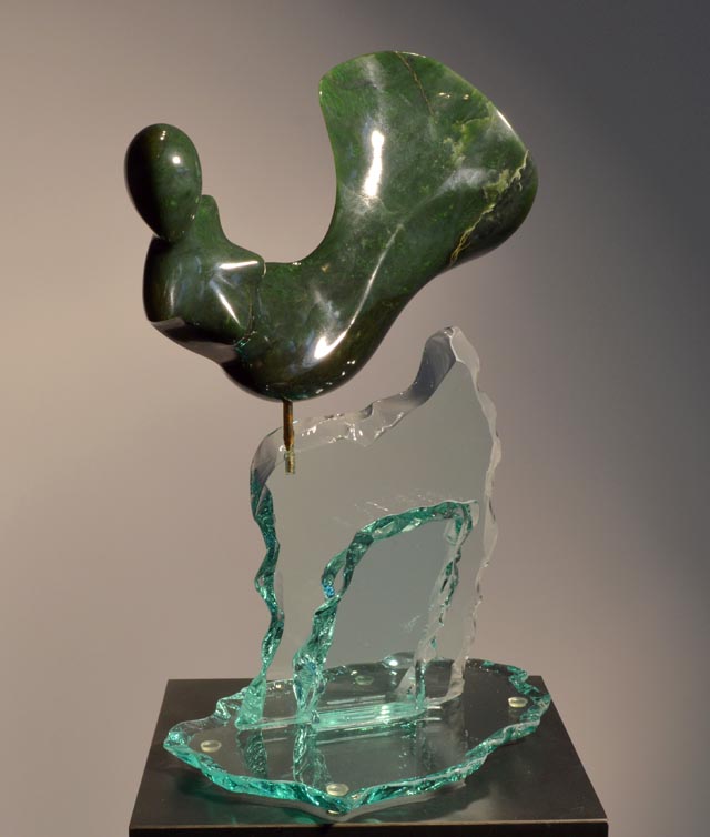 michael binkley sculptor stone sculpture female nude fine art jade vancouver canada